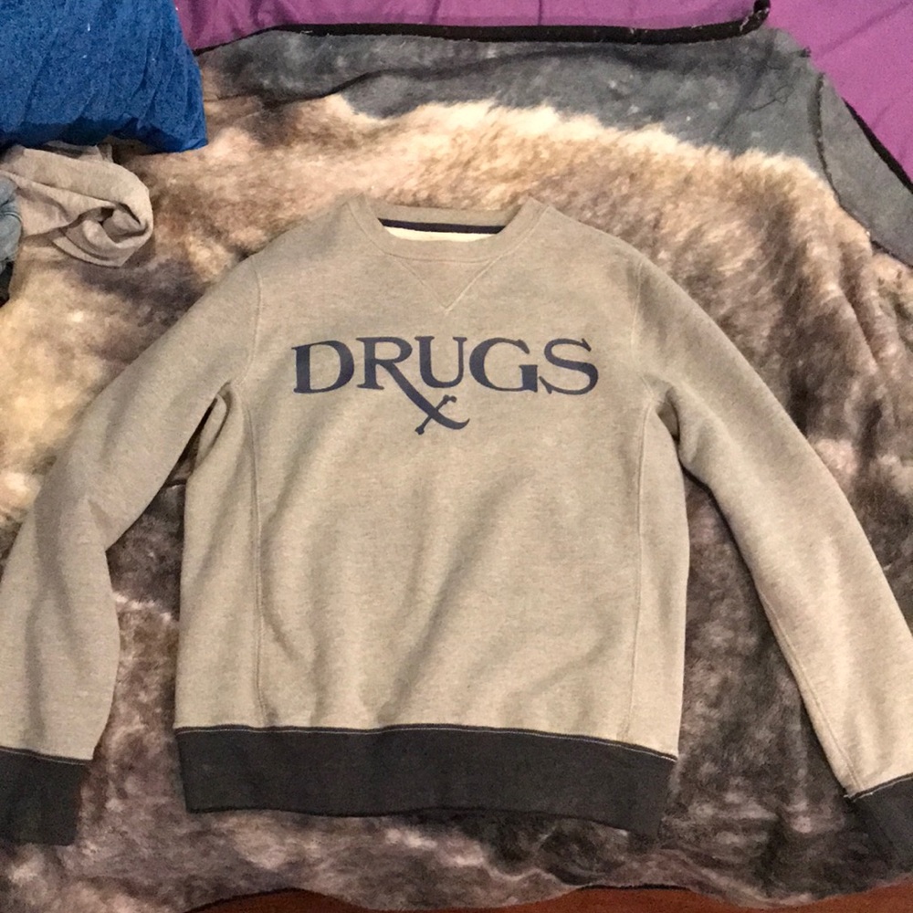 Drugs rx Crewneck sweater